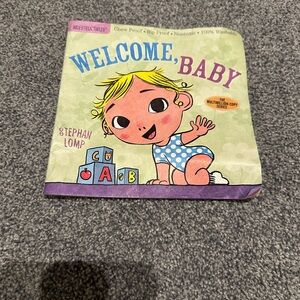 👶 Welcome, Baby! Indestructibles Book | Newborn Gift | Chewproof & Washable